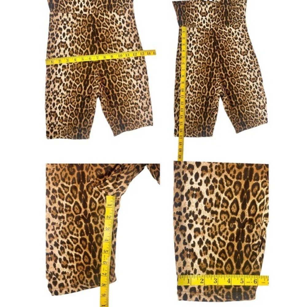Bundle of 2‎ Animal Print. Mini Dress Size 10 & Leopard print Jumpsuit Small - Picture 8 of 13